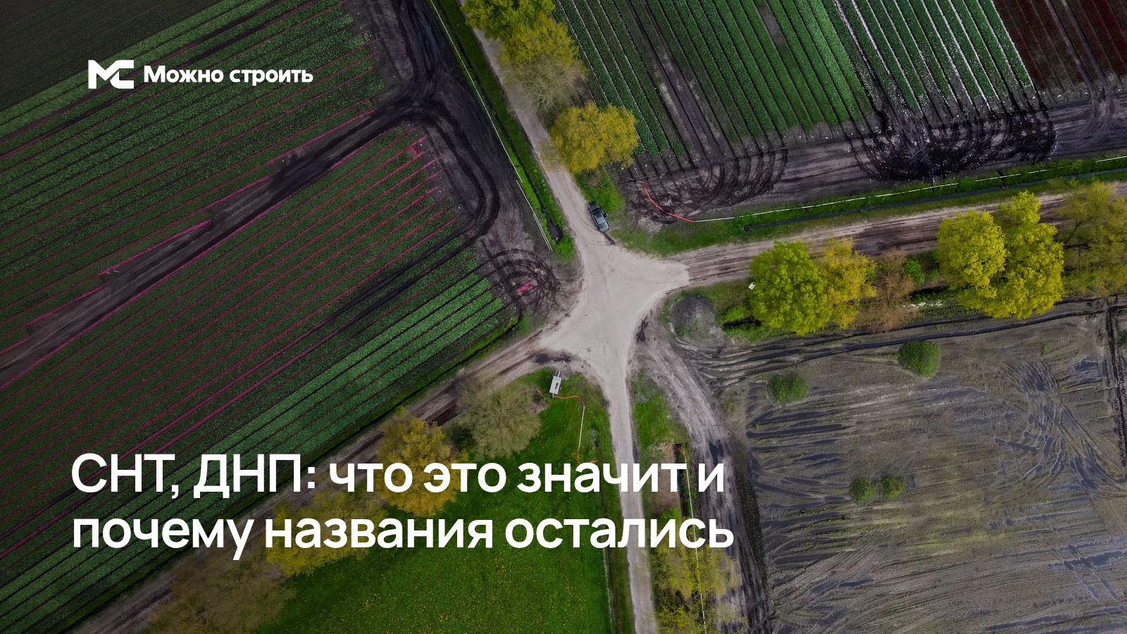 Фотографическая иллюстрация к статье: СНТ, ДНП: что это значит и почему названия остались