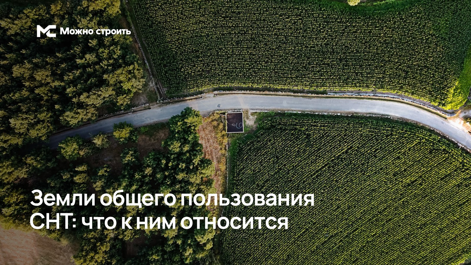 Фотографическая иллюстрация к статье: Земли общего пользования СНТ: что к ним относится